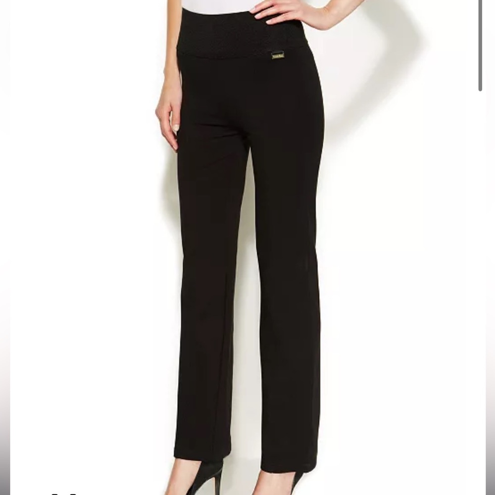 Calvin Klein Black Straight Leg Pants